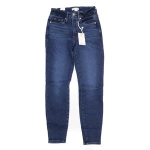 GPSK941TFT GOOD AMERICAN GOOD PETITE SKINNY JEANS Blue866 Size 8/29